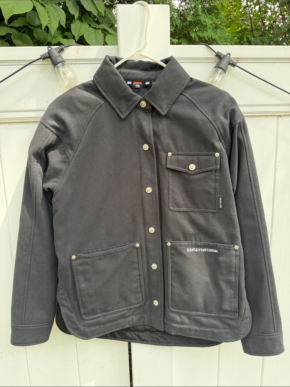 Harley-Davidson Willie G® Skull Curved Hem Riding Jacket